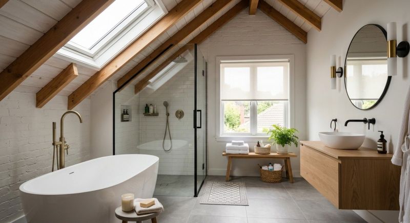 Attic Bathroom Remodeling in Cumming, GA