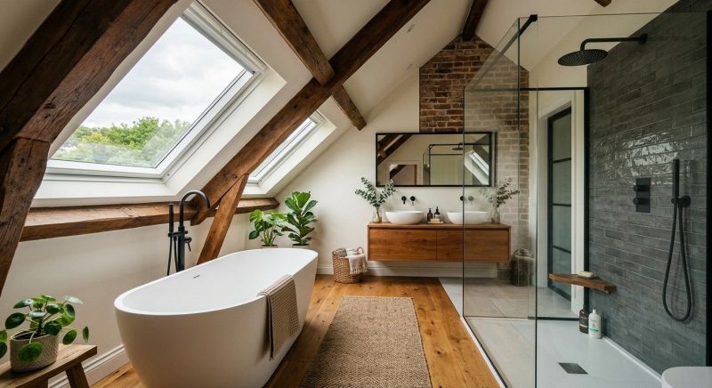 Attic Bathroom Remodeling in Cumming, GA