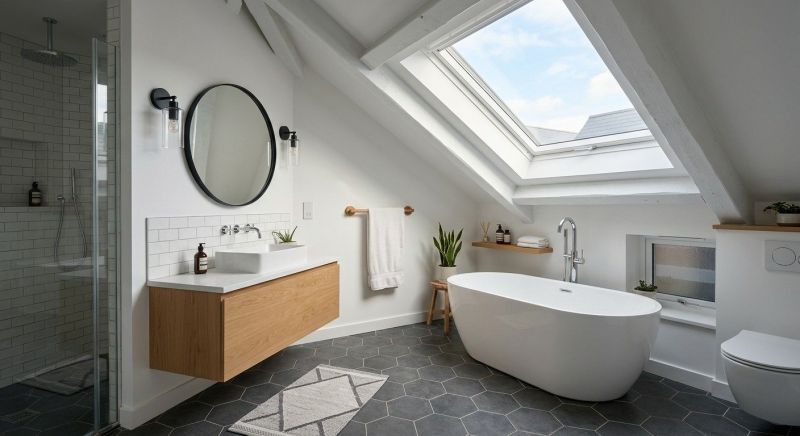 Attic Bathroom Remodeling in Cumming, GA