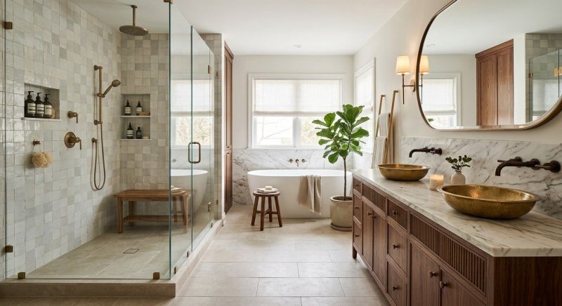 Luxury Bathroom Installation in Cumming, GA