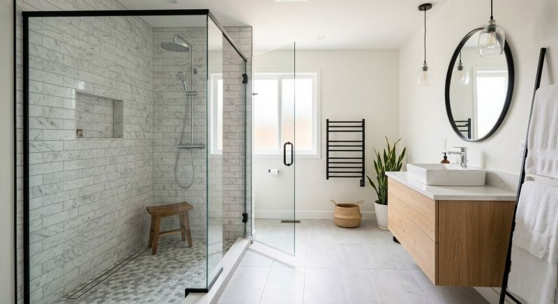 Tub To Shower Conversion in Gwinnett County, GA