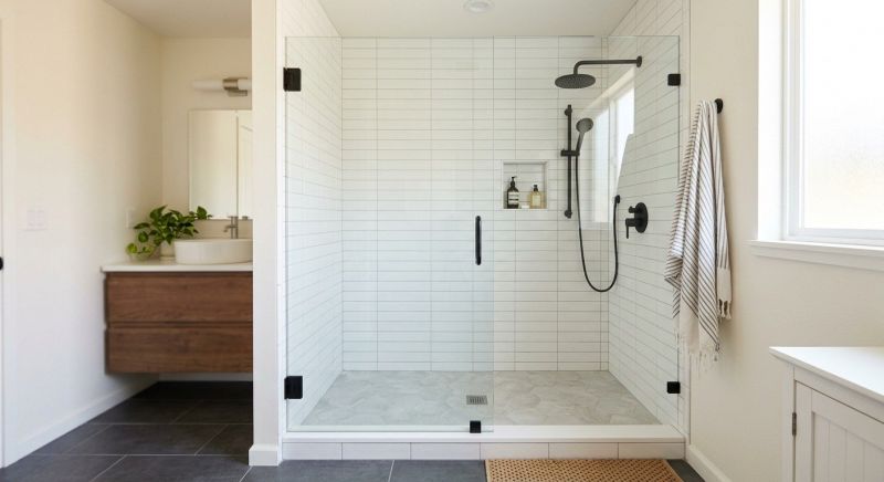 Tub To Shower Conversion in Woodstock, GA