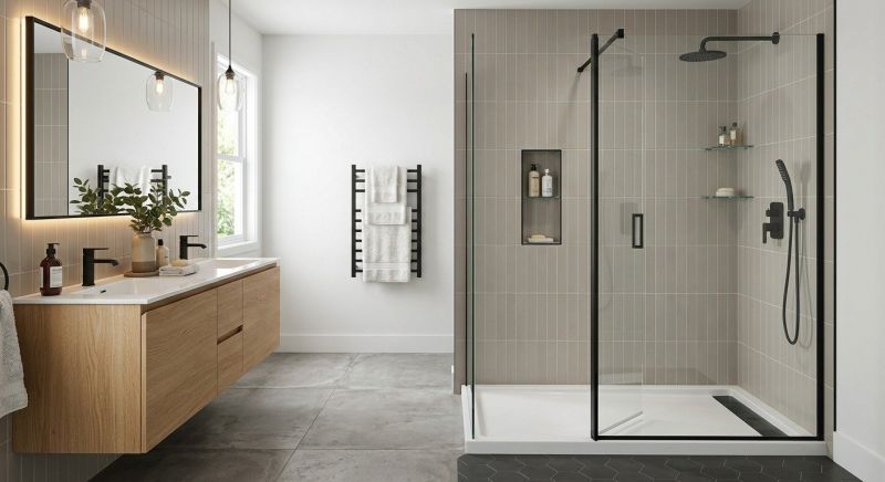 Tub To Shower Conversion in Woodstock, GA